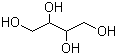 Erythritol molecular structure (CAS 149-32-6)