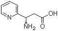 structure of CAS# 149196-85-0, (S)-3-氨基-3-(吡啶-2-基)丙酸