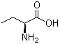 structure of CAS# 1492-24-6, L(+)-2-Aminobutyric acid