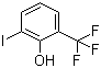 2-Iodo-6-(trifluoromethyl)phenol molecular structure (CAS 149209-48-3)