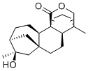 CAS # 149249-32-1, Neotripterifordin, (1R,2R,5S,6R,8S,11R,12R)-6-hydroxy-6,12-dimethyl-14-oxapentacyclo[10.3.3.15,8.01,11.02,8]nonadecan-15-one