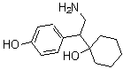CAS 登录号：149289-29-2, 1-[2-氨基-1-(4-羟基苯基)乙基]环己醇