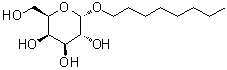 structure of CAS# 149342-80-3, 辛基 alpha-D-吡喃半乳糖苷
