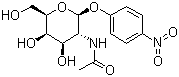 structure of CAS# 14948-96-0, 4-硝基苯基-N-乙酰-beta-D-半乳胺