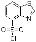 structure of CAS# 149575-65-5, 4-Benzothiazolesulfonyl chloride