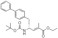 CAS # 149709-59-1, (4R)-5-[1,1'-Biphenyl]-4-yl-4-[[(1,1-dimethylethoxy)carbonyl]amino]-2-methyl-2-pentenoic acid ethyl ester