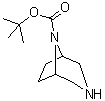 structure of CAS# 149771-44-8, 3,8-Diazabicyclo[3.2.1]octan-8-carboxylic acid tert-butyl ester