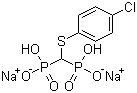 structure of CAS# 149845-07-8, Tiludronic acid disodium salt