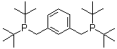 structure of CAS# 149968-36-5, 1,3-Bis[(di-tert-butylphosphino)methyl]benzene