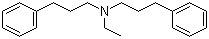 CAS # 150-59-4, Alverine, N-Ethyl-N-(3-phenylpropyl)benzenepropanamine