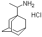 CAS # 1501-84-4, Rimantadine hydrochloride, Flumadine, 1-(1-Aminoethyl)adamantane hydrochloride