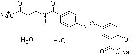 structure of CAS# 150399-21-6, 巴柳氮二钠