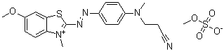 C.I. Basic Blue 162 molecular structure (CAS 15085-91-3)
