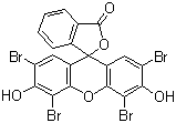 CAS # 15086-94-9, Solvent Red 43, 2',4',5',7'-Tetrabromofluorescein, 3,6-Dihydroxy-2,4,5,7-tetrabromospiro(xanthene-9,3'-phthalide), 2',4',5',7'-Tetrabromo-3',6'-dihydroxyspiro(isobenzofuran-1(3H),9'-(9H)xanthen)-3-one