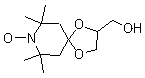 CAS # 150980-90-8, N-Oxytriacetoneamine glycerol ketal, 2-(Hydroxymethyl)-7,7,9,9-tetramethyl-1,4-dioxa-8-azaspiro[4.5]dec-8-yloxy