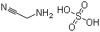 氨基乙腈硫酸氢盐分子结构 (CAS 151-63-3)