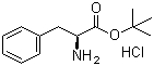 structure of CAS# 15100-75-1, L-苯丙氨酸叔丁酯盐酸盐