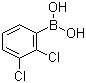 structure of CAS# 151169-74-3, 2,3-二氯苯硼酸