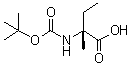 structure of CAS# 151171-11-8, N-叔丁氧羰基-L-异缬氨酸
