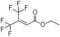 structure of CAS# 1513-60-6, 4,4,4-三氟-3-三氟甲基-2-丁烯酸乙酯