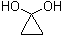 CAS # 15144-65-7, 1,1-Dihydroxycyclopropane, 1,1-Cyclopropanediol, Cyclopropanone hydrate