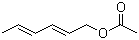 CAS 登录号：1516-17-2, 反,反-2,4-己二烯基醋酸酯