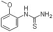 structure of CAS# 1516-37-6, 2-甲氧基苯基硫脲