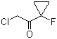 CAS # 151697-21-1, 2-Chloro-1-(1-fluorocyclopropyl)ethanone, 1-Fluorocyclopropyl chloromethyl ketone