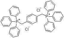 structure of CAS# 1519-47-7, [1,4-Phenylenebis(methylene)]bis[triphenylphosphonium] dichloride