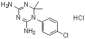 Cycloguanil hydrochloride molecular structure (CAS 152-53-4)