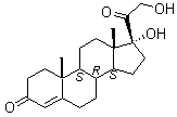 11-Deoxycortisol molecular structure (CAS 152-58-9)