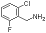 structure of CAS# 15205-15-9, 2-氯-6-氟苄胺