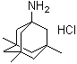 3,5,7-Trimethyladamantan-1-amine hydrochloride molecular structure (CAS 15210-60-3)