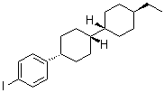 CAS # 152187-20-7, [trans(trans)]-1-(4'-Ethyl[1,1'-bicyclohexyl]-4-yl)-4-iodobenzene