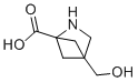 structure of CAS# 1522098-73-2, 4-(Hydroxymethyl)-2-azabicyclo[2.1.1]hexane-1-carboxylic acid