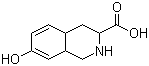 structure of CAS# 152286-30-1, D-7-羟基-1,2,3,4-四氢异喹啉-3-甲酸