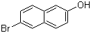 structure of CAS# 15231-91-1, 6-Bromo-2-naphthol