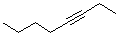structure of CAS# 15232-76-5, 3-Octyne