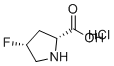 structure of CAS# 1523541-82-3, (2R,4R)-4-氟吡咯烷-2-羧酸盐酸盐