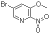structure of CAS# 152684-26-9, 5-溴-3-甲氧基-2-硝基吡啶