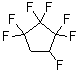 structure of CAS# 15290-77-4, 1,1,2,2,3,3,4-Heptafluorocyclopentane