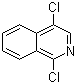 structure of CAS# 15298-58-5, 1,4-二氯异喹啉