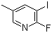 structure of CAS# 153034-78-7, 2-氟-3-碘-5-甲基吡啶