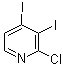 structure of CAS# 153034-91-4, 2-氯-3,4-二碘吡啶