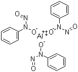 CAS # 15305-07-4, N-Nitroso-N-phenylhydroxylamine aluminum salt, Tris(N-nitroso-N-phenylhydroxylamine) aluminum salt