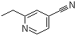 structure of CAS# 1531-18-6, 4-Cyano-2-ethylpyridine