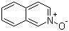 Isoquinoline N-oxide molecular structure (CAS 1532-72-5)
