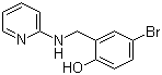 CAS # 153247-75-7, 4-Bromo-2-[(2-pyridinylamino)methyl]phenol