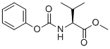 structure of CAS# 153441-77-1, N-(Phenyloxycarbonyl)-L-valine methyl ester