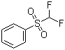 structure of CAS# 1535-65-5, Difluoromethyl phenyl sulfone